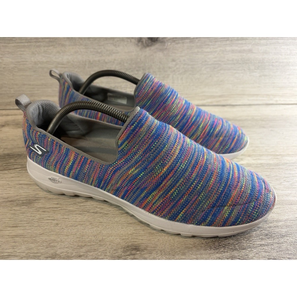 SKECHERS GOwalk Joy Terrific Slip On Sneaker Size 11 Multicolor‎ Stripe 15615